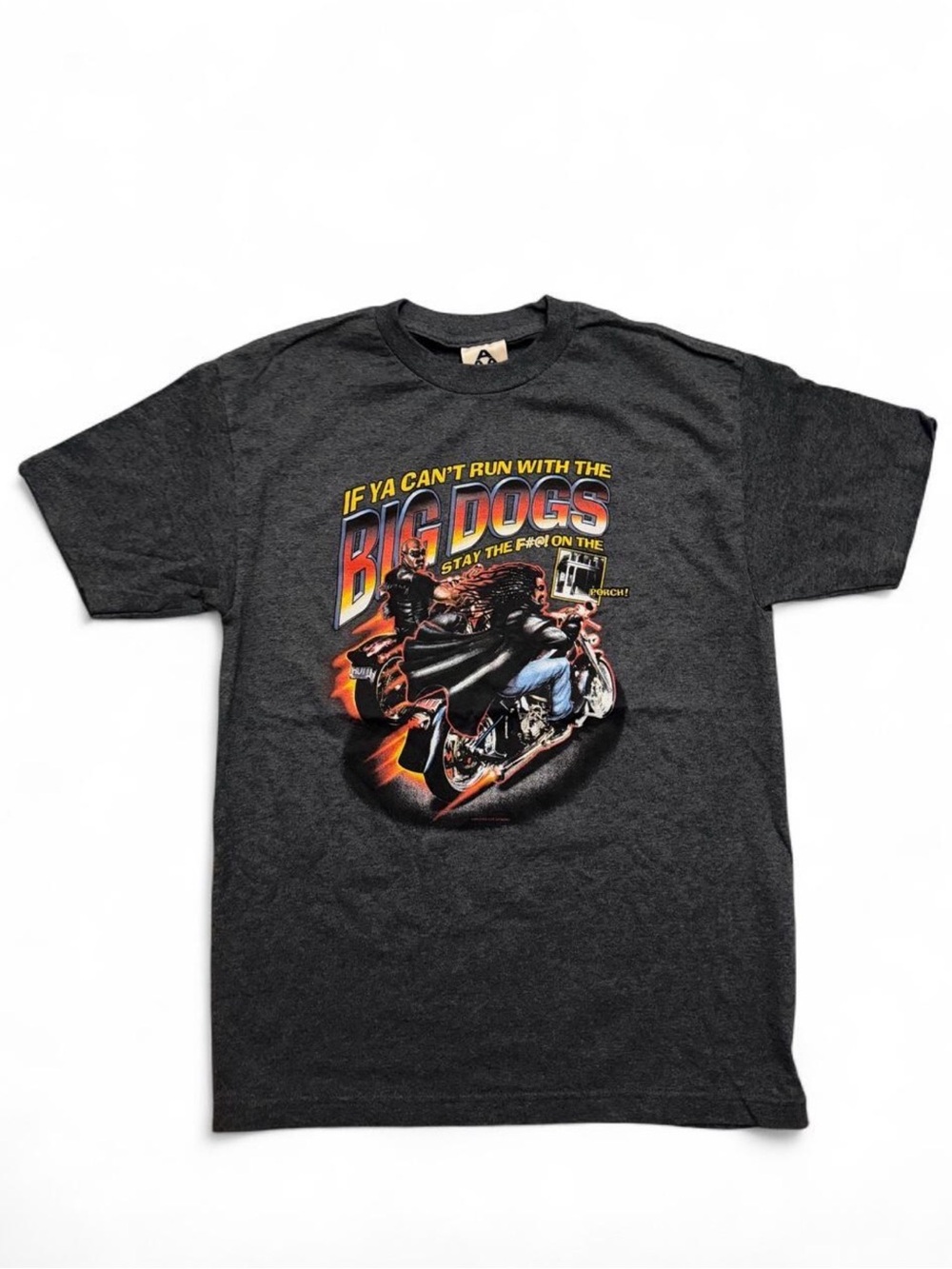 Y2K Big Dogs “If Ya Can’t Run With The Big Dogs” Graphic T-Shirt